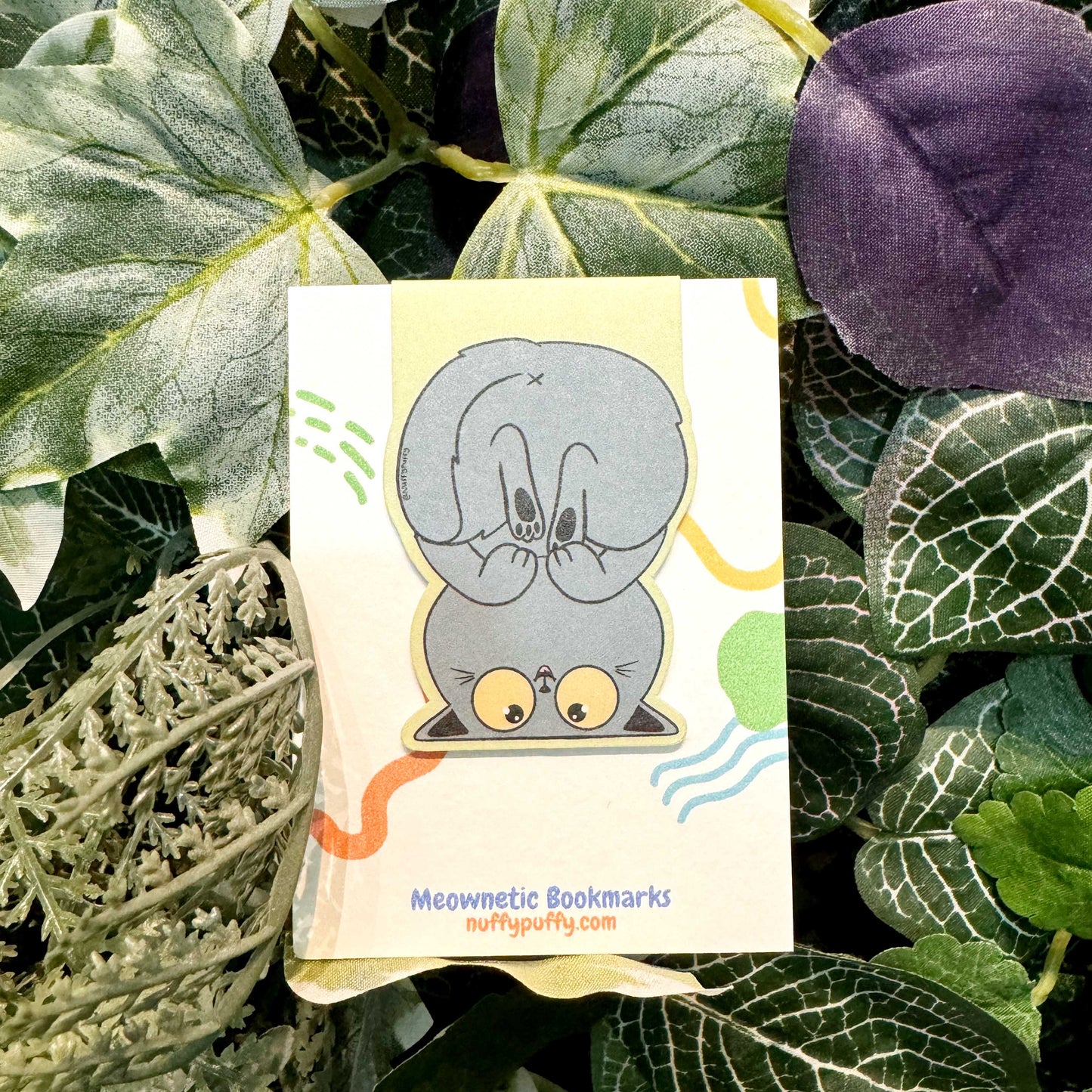 Magnetic Bookmark - Grey