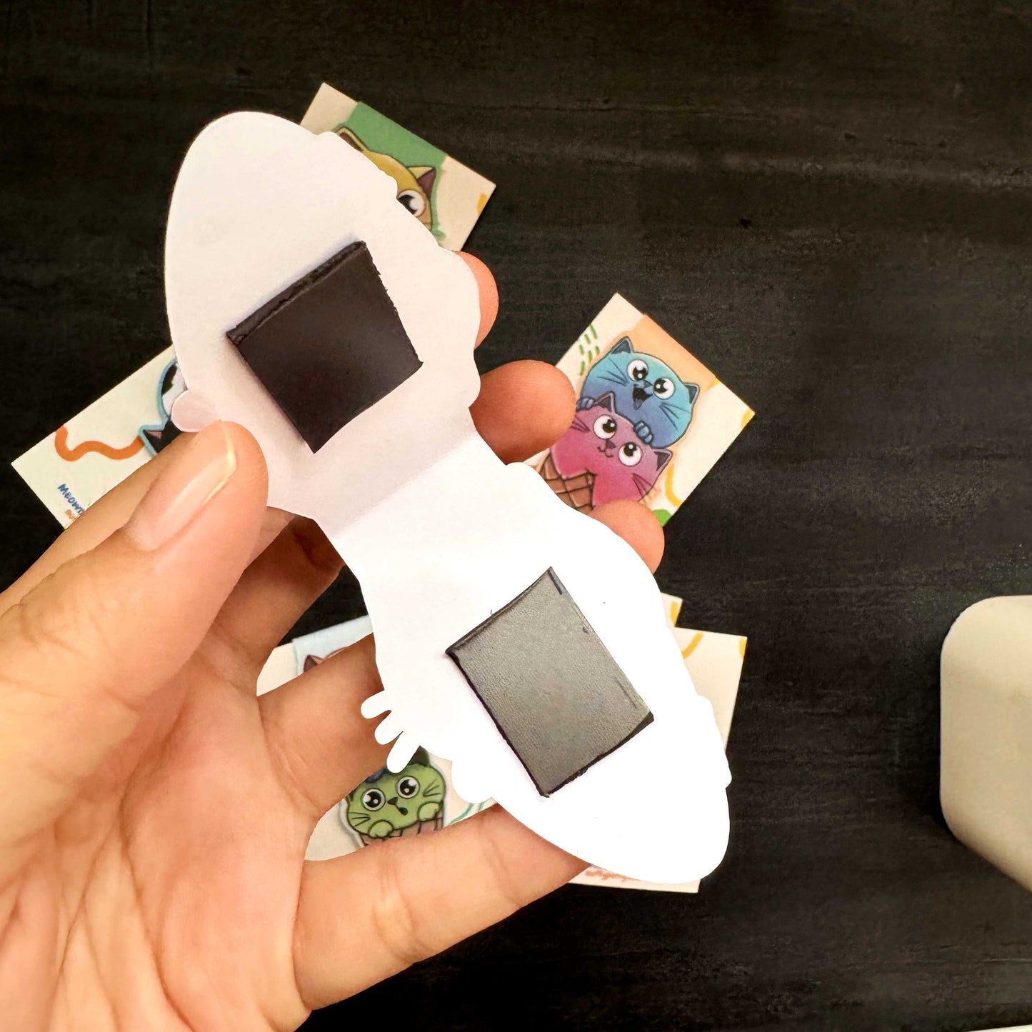 Magnetic Bookmark - Tabby