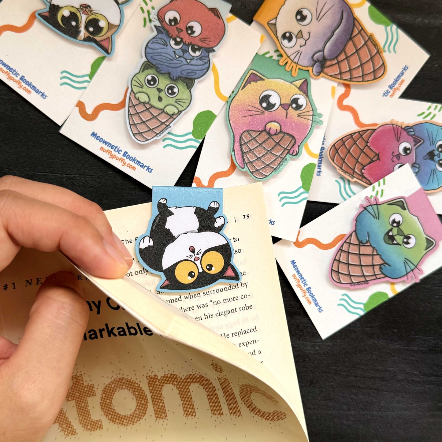 Magnetic Bookmark - Tux