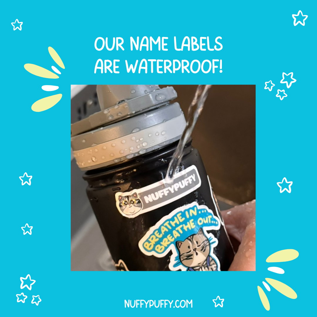Cute Cate Name Sticker