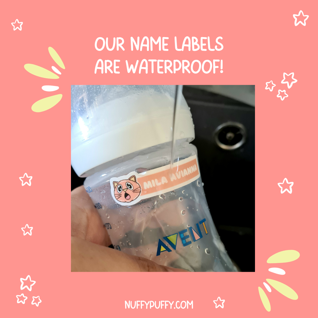 Colourful Name Sticker