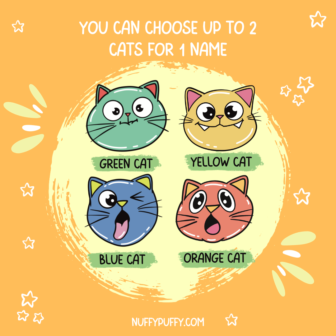 Cat Sticker Label