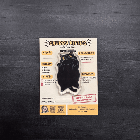 Chubby Kitty: Black