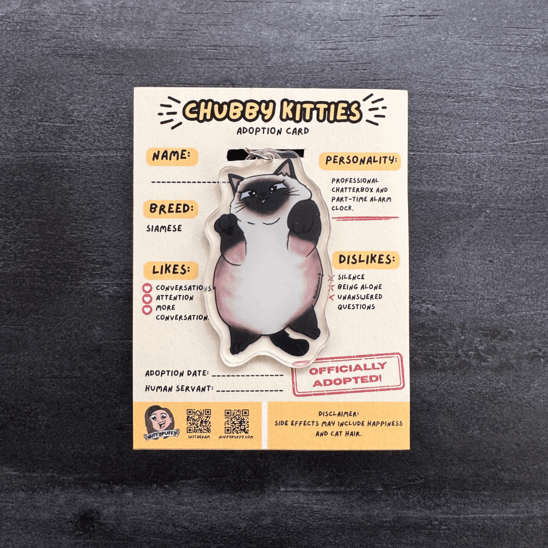 Chubby Kitty: Siamese