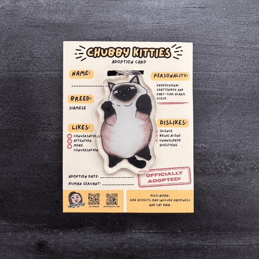 Chubby Kitty: Siamese