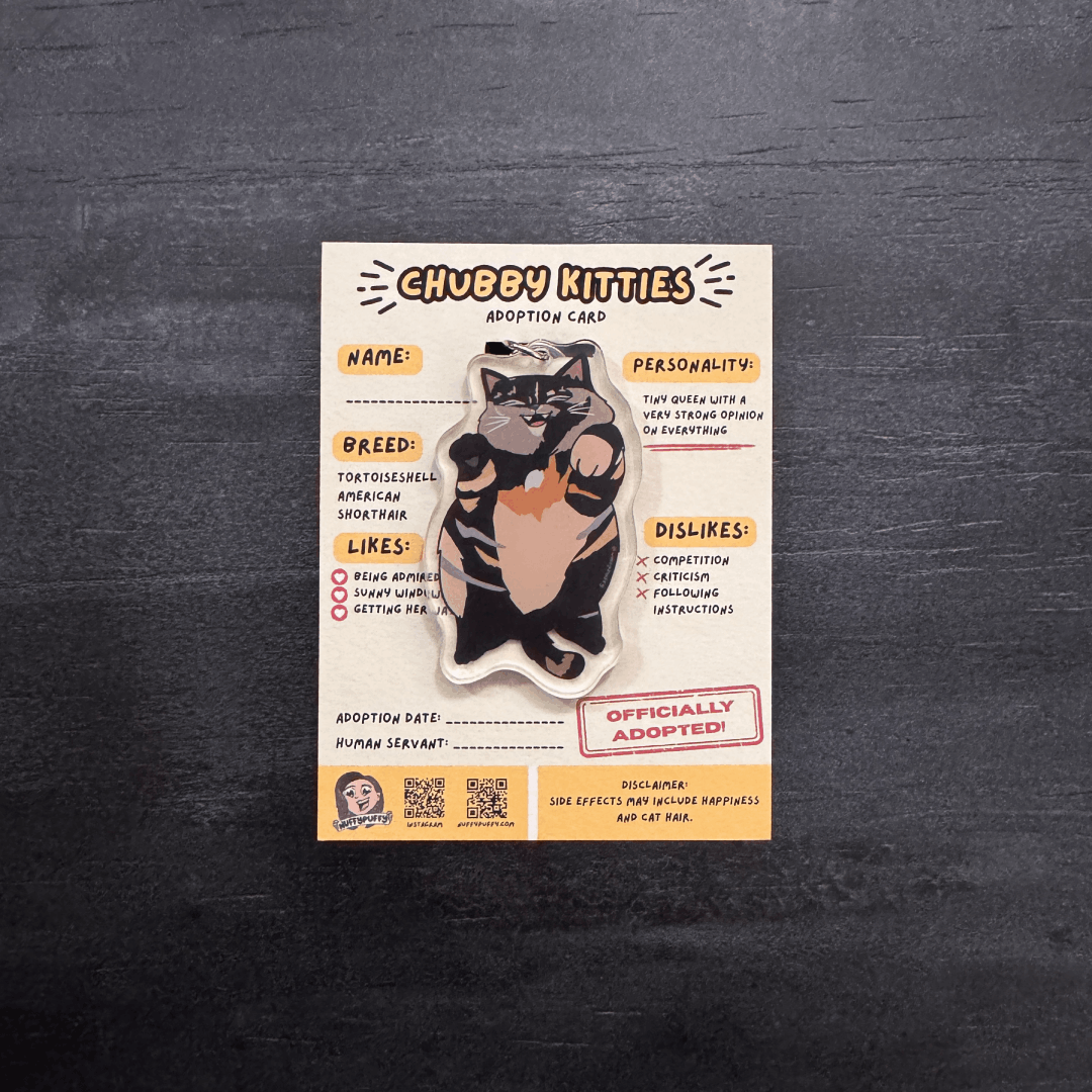 Chubby Kitty: Tortoiseshell