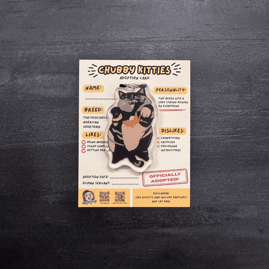 Chubby Kitty: Tortoiseshell