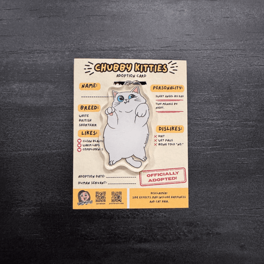 Chubby Kitty: White
