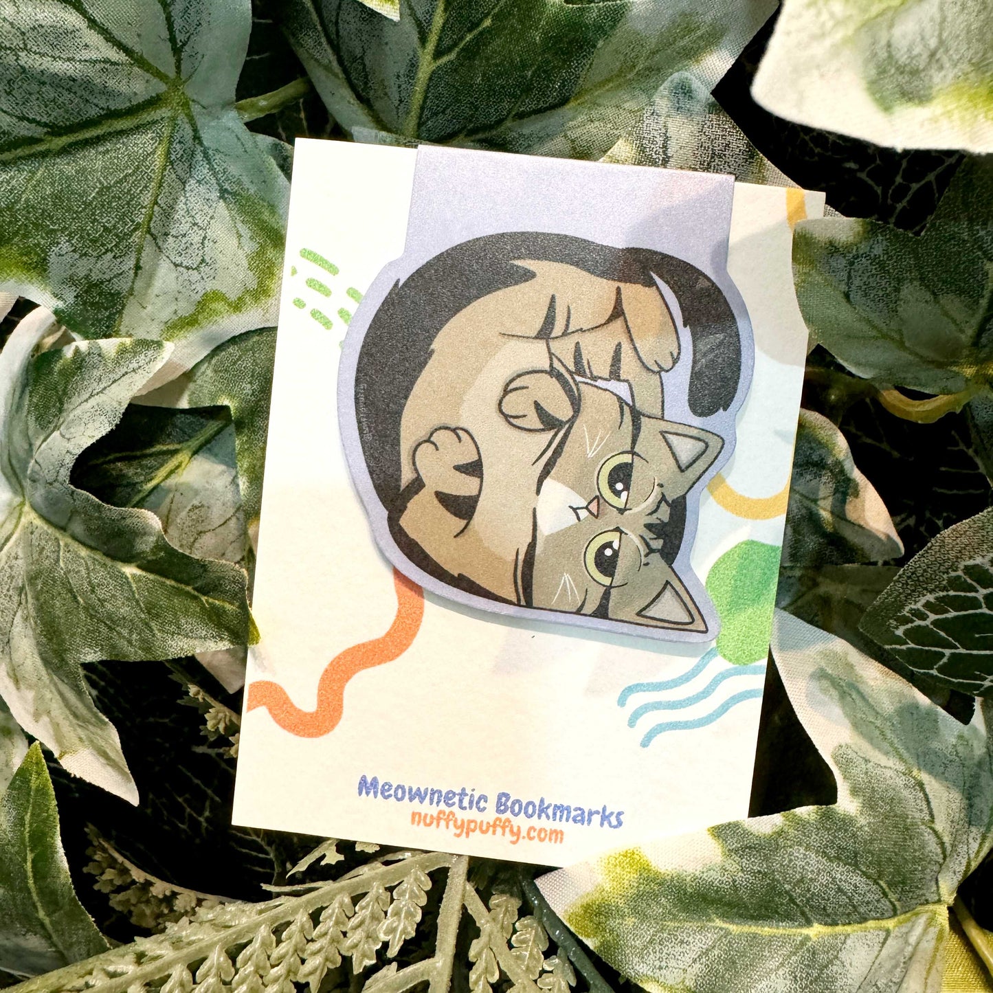Magnetic Bookmark - Tabby