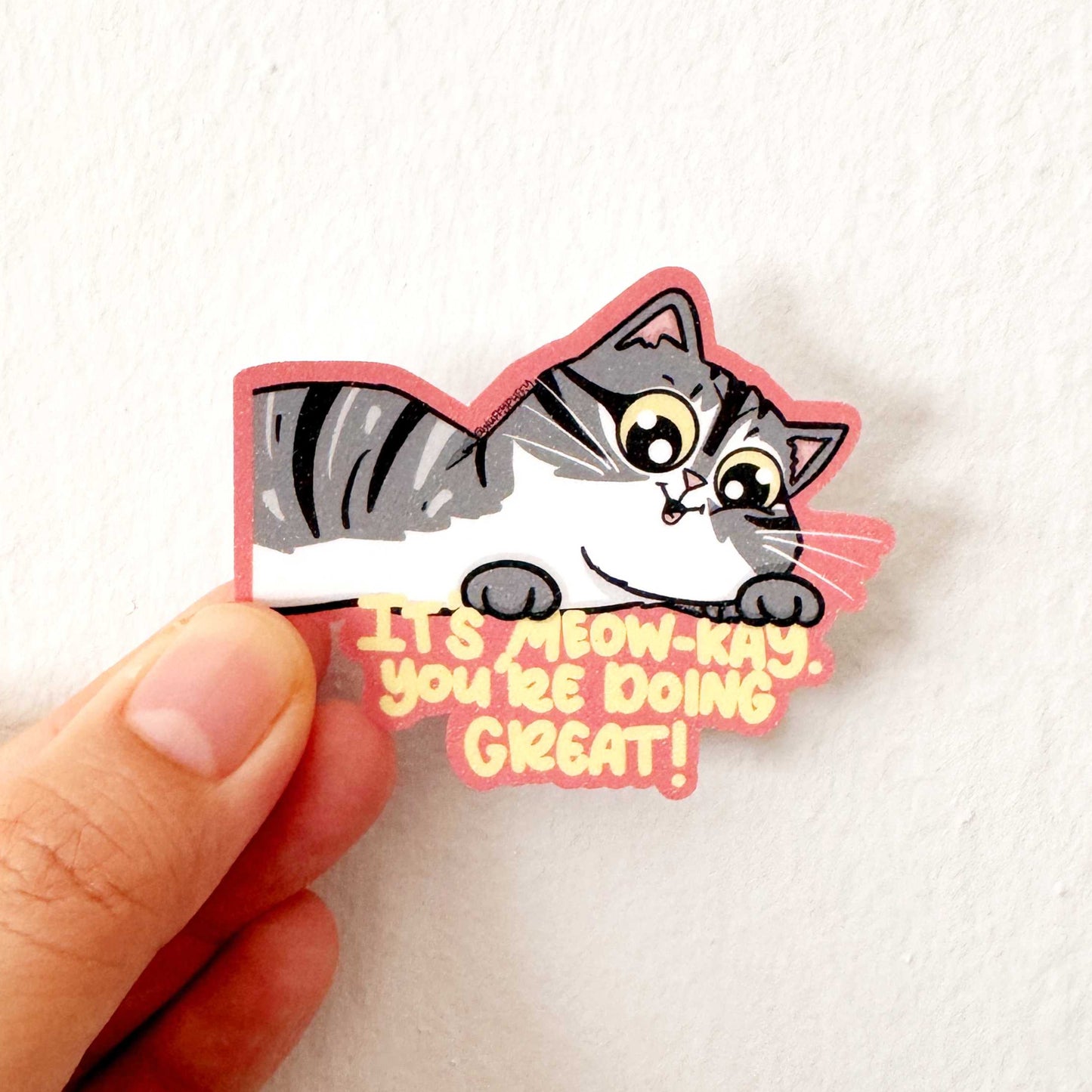 Affirmation - It's Meow-kay You're Doing Great!