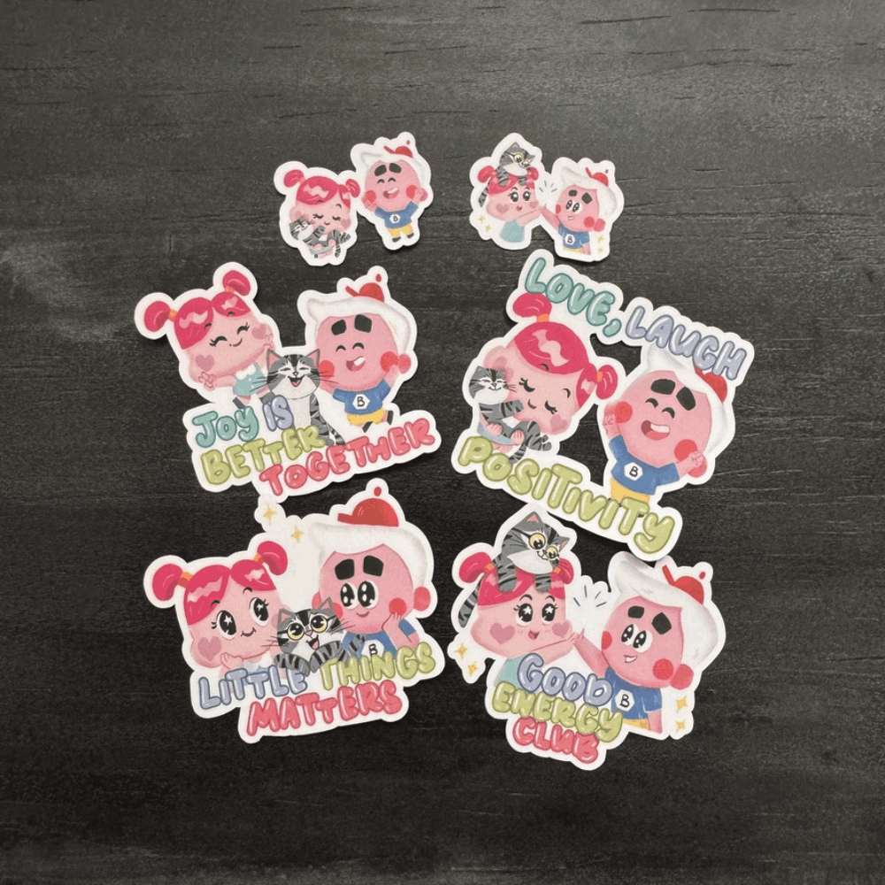 LoveWithin.SG x Nuffypuffy Sticker pack